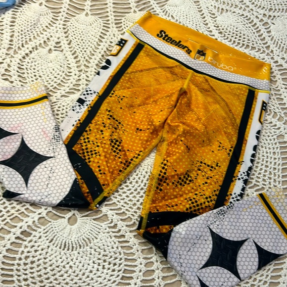biruba Pants - STEELERS leggings!!! Size small